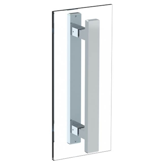 Watermark GB34-DDP Rectangular 24” Double Shower Door Pull/Glass Mount Towel Bar - Parent