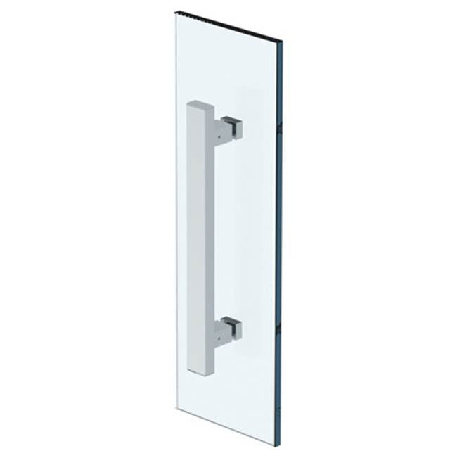 Watermark GB33-GDP Rectangular 18" Shower Door Pull/ Glass Mount Towel Bar - Parent