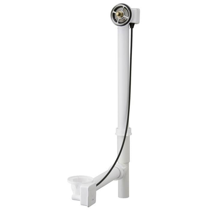 Geberit 151.512.00.1 Bathtub Drain With Turncontrol Handle Actuation, Rough-In Unit 25-29 Pp