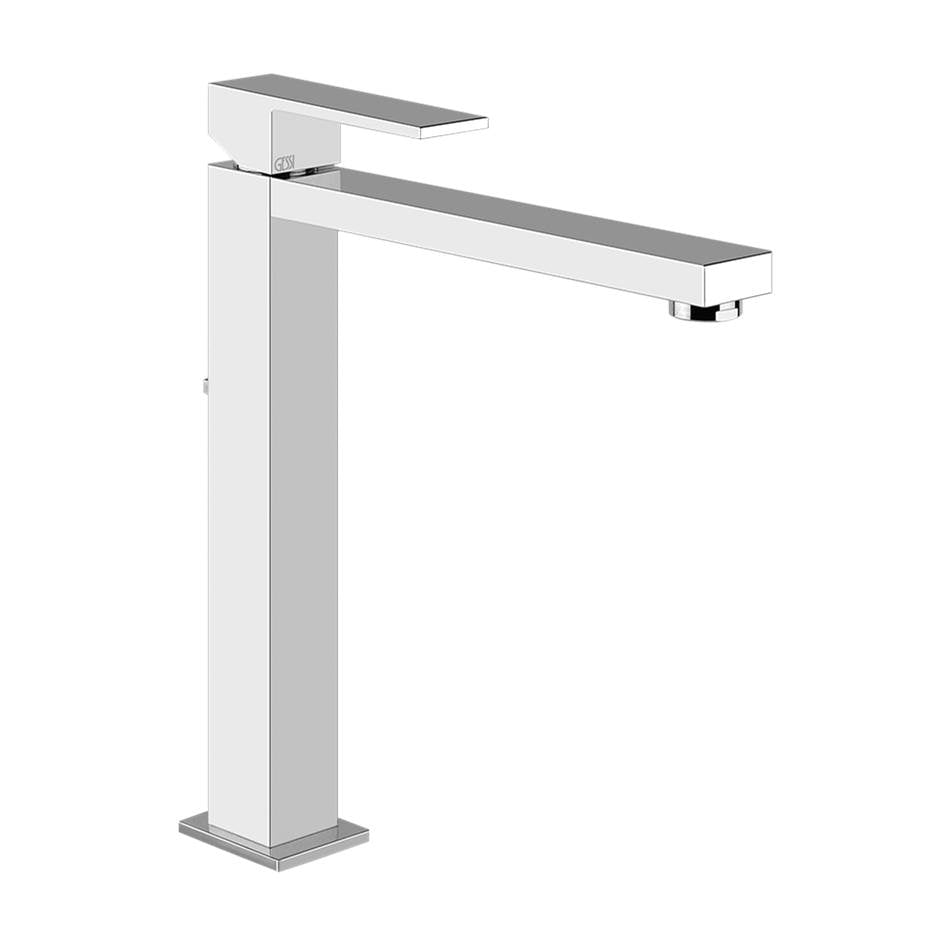 Gessi 11955 Rettangolo Tall Single Lever Washbasin Mixer With Pop-Up Assembly