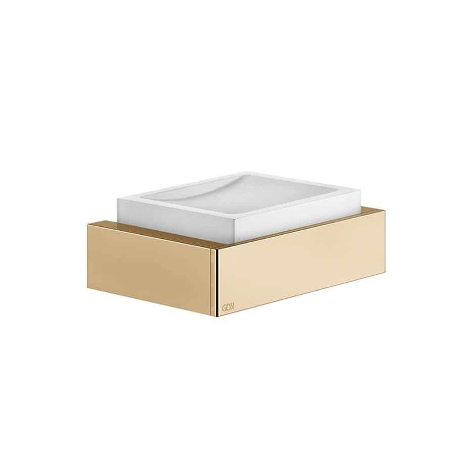 Gessi 20801 Inverso Wall-Mounted Soap Dish, White