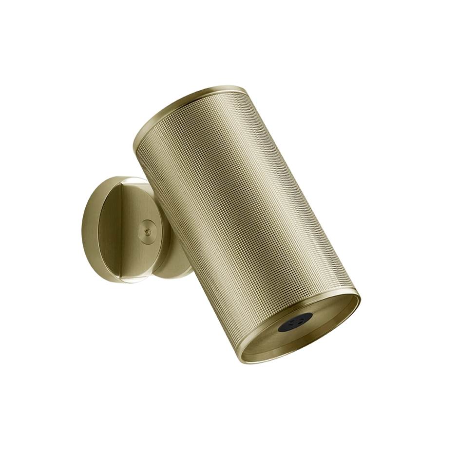 Gessi 57279 Spotwater Wall-Mounted Adjustable Showerhead Diamantato.