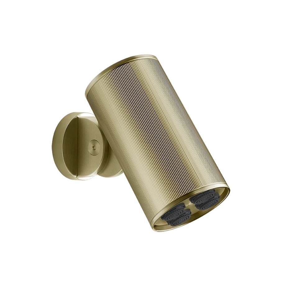 Gessi 57289 Spotwater Wall-Mounted Adjustable Showerhead Rigato.