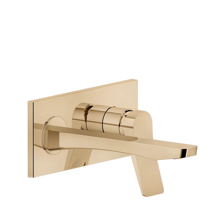 Gessi 59089 Rilievo External Parts Wall-Mounted Mixer, Medium Spout, Without Waste