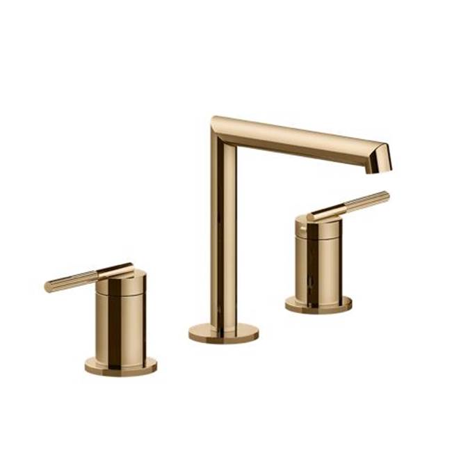 Gessi 63551 Ingranaggio Widespread Washbasin Mixer Without Pop-Up Assembly
