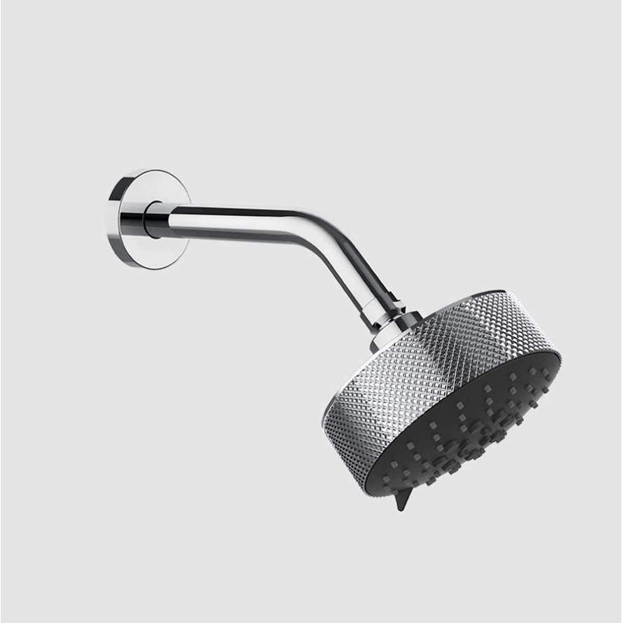 Gessi 63556 Inverso Multifunctional Adjustable Wall-Mounted Anti-Limescale Showerhead. Rigato