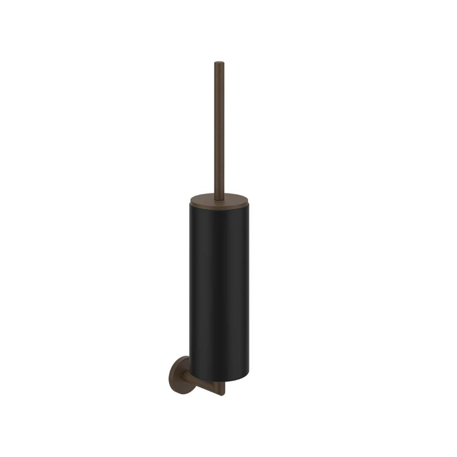 Gessi 63620 Ventaglio Wall-Mounted Black Toilet Brush Holder