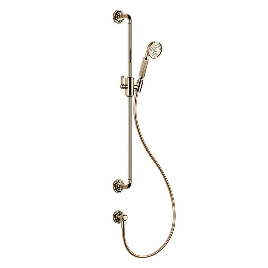 Gessi 65142 Venti20 Handshower and Adjustable Sliding Rail Set