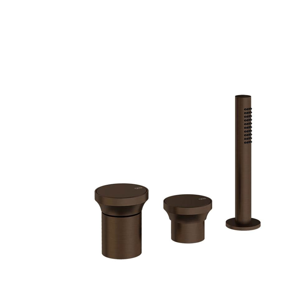 Gessi 66043 Origini Three-Hole Roman Tub Set