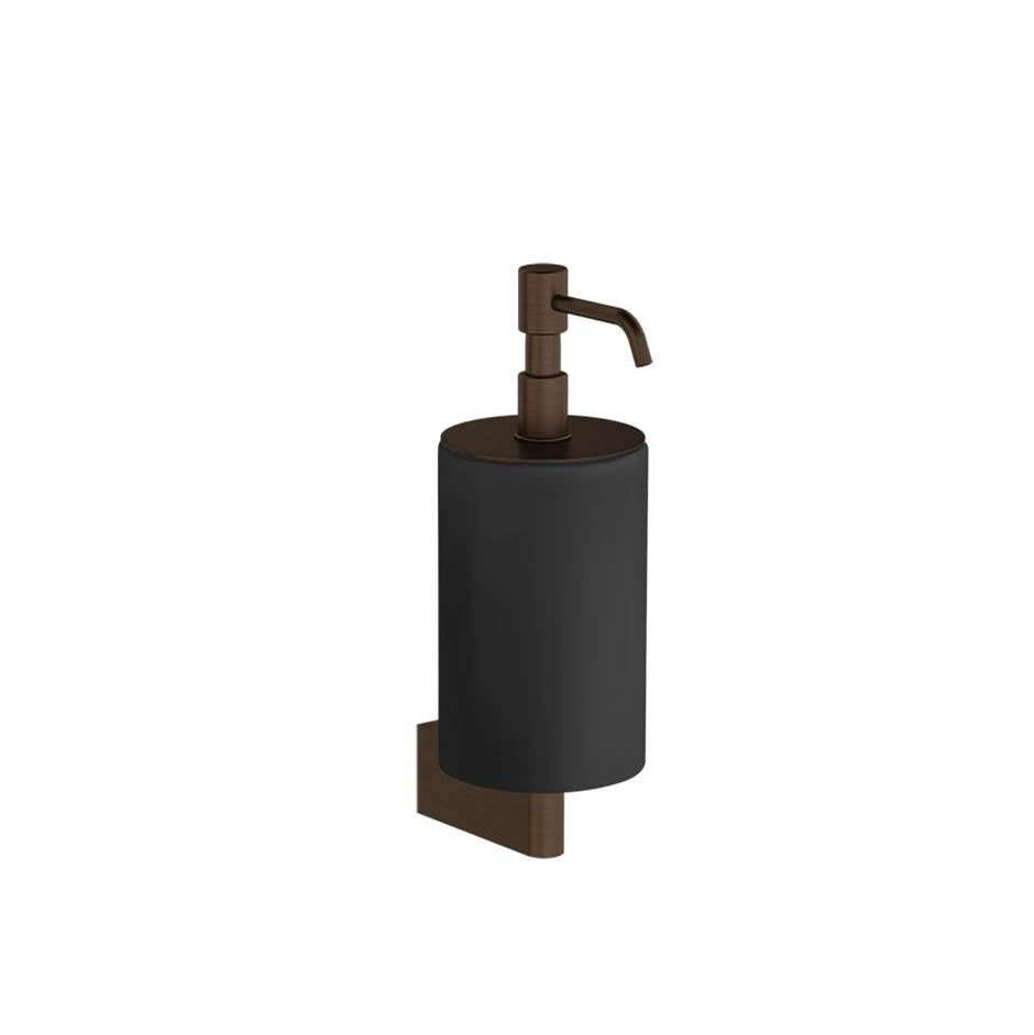 Gessi 66414 Origini Wall-Mounted Liquid Soap Dispenser - Black