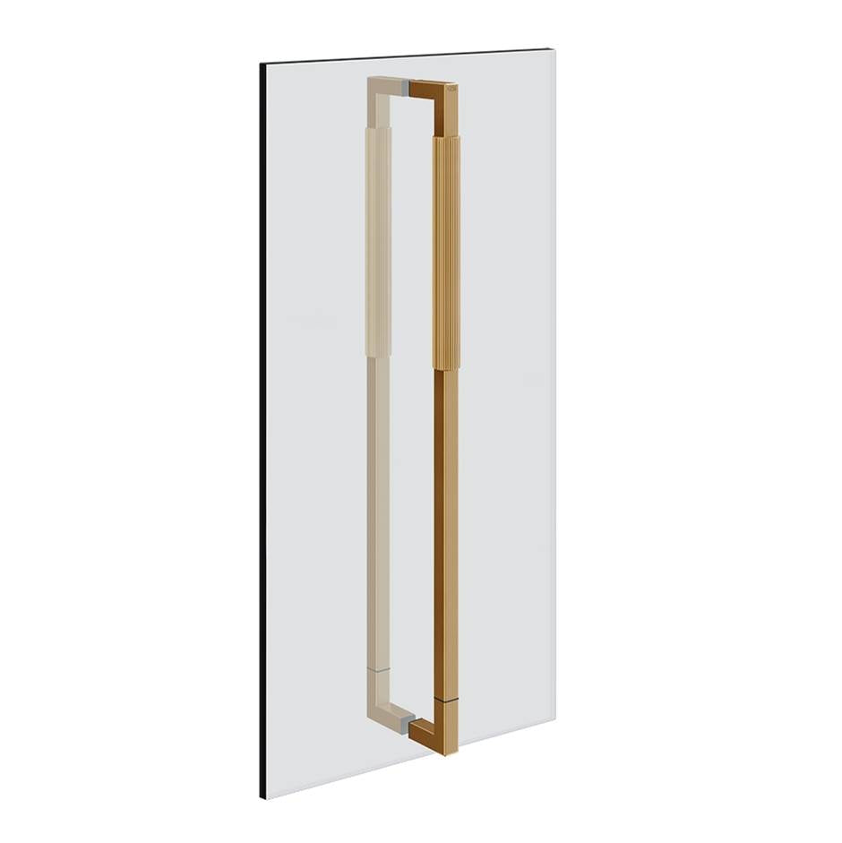 Gessi 67537 Shower G 24" Double Handle. Vertical/Horizontal Installation. Rigato