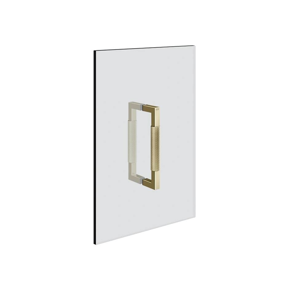 Gessi 67631 Shower G 8" Double Handle. Vertical/Horizontal Installation. Diamantato