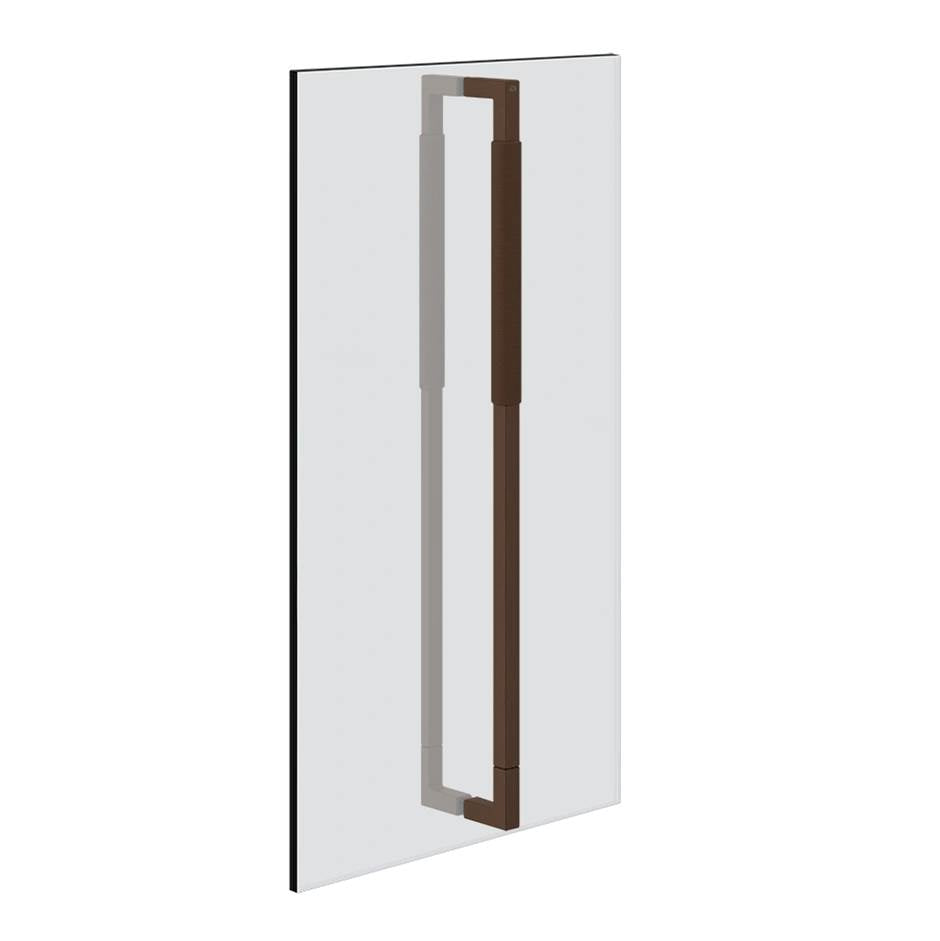 Gessi 67637 Shower G 24" Double Handle. Vertical/Horizontal Installation. Diamantato