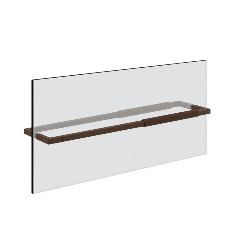 Gessi 67646 Shower G 24" Handle and Towel Rail Diamantato