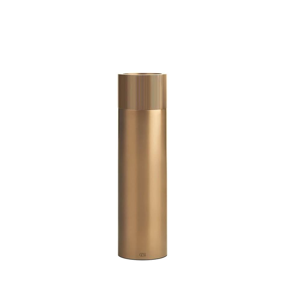 Gessi 68517 Vase Rigato 4" Diameter, 14-3/4" H