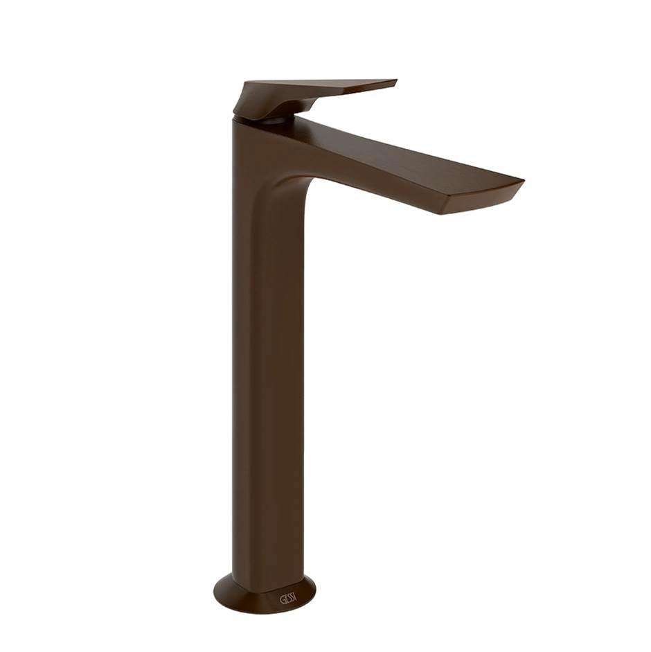 Gessi 72053 Ventaglio Medium Single Lever Washbasin With Stop & Go Assembly