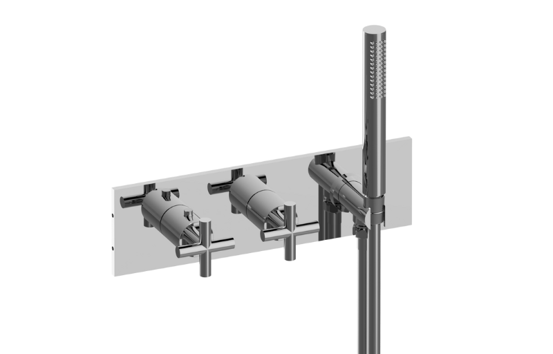 Graff GM7.090H-C17E0-T M.E./Terra Wall-Mounted M-Series Thermostatic System - Handshower - Parent