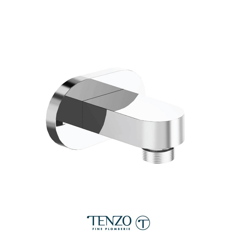Tenzo HC-305-CR Wall Supply Elbow Brass Chrome