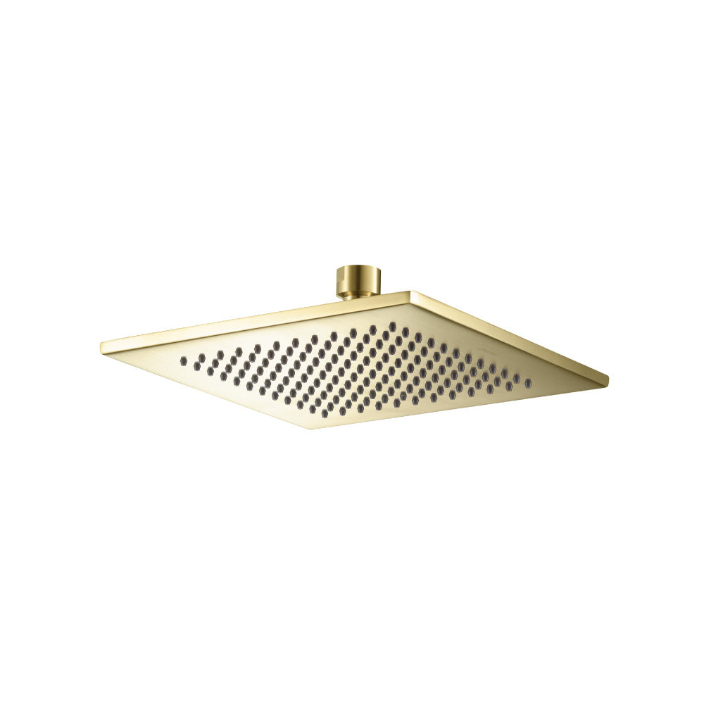 Flusso HS1001A 8" Solid Brass Showerhead / Rainhead - Square
