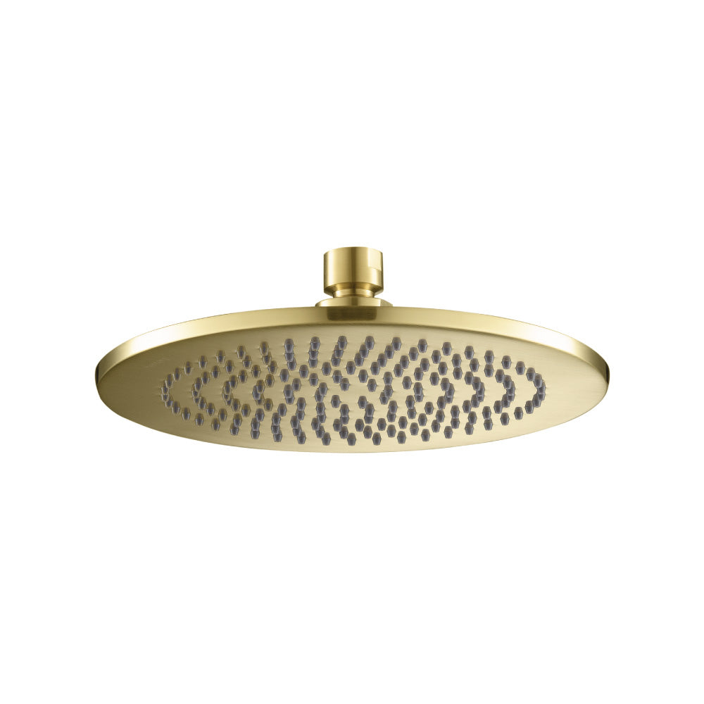 Flusso HS1002A 8" Solid Brass Showerhead / Rainhead - Round