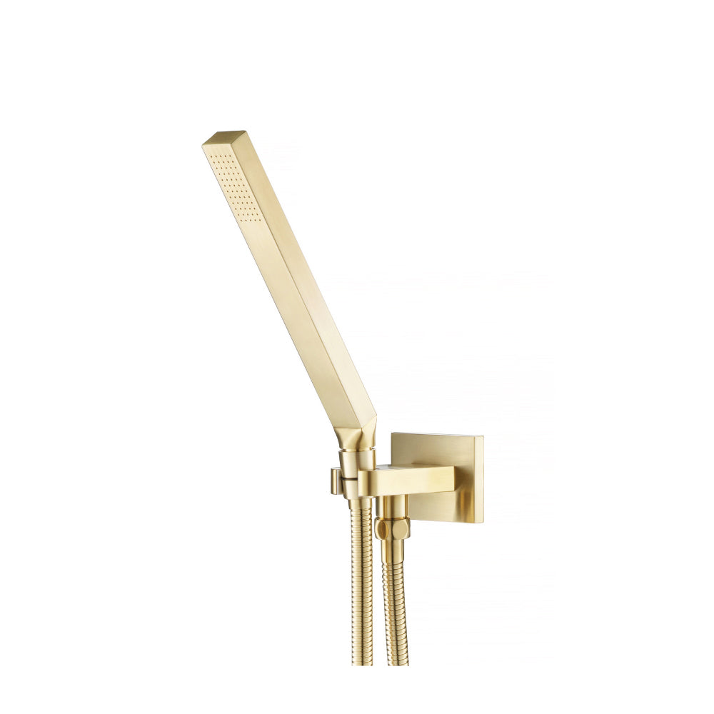 Flusso HS1003 Hand Shower Set With Wall Elbow, Holder and Hose