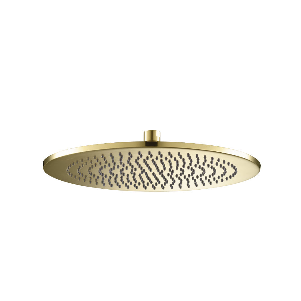Flusso HSB.12R 12" Solid Brass Showerhead / Rainhead
