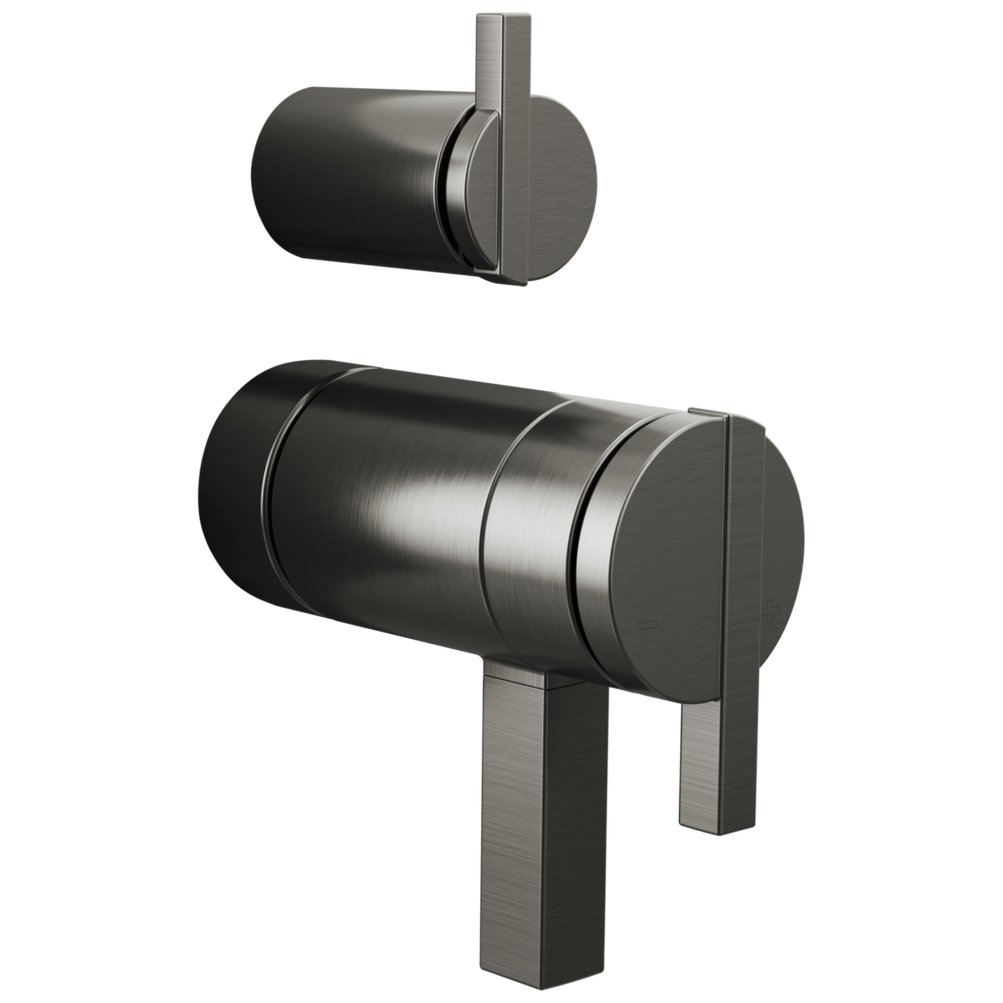Brizo HW7522 Frank Lloyd Wright TempAssure Thermostatic Valve with Integrated Diverter Trim Lunar Handle Kit