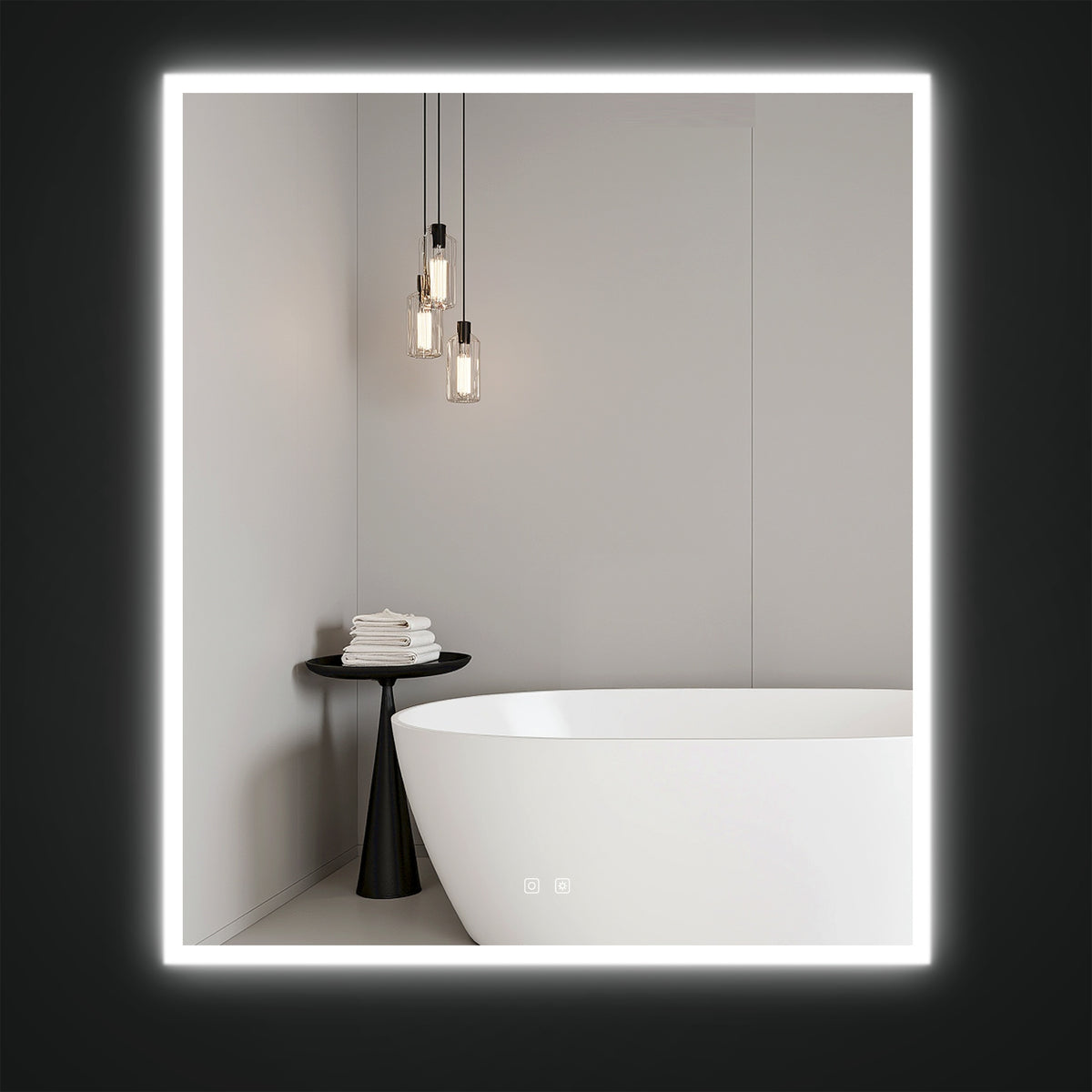 ICO Bath IC1236 Camden 36" x 42" LED Mirror