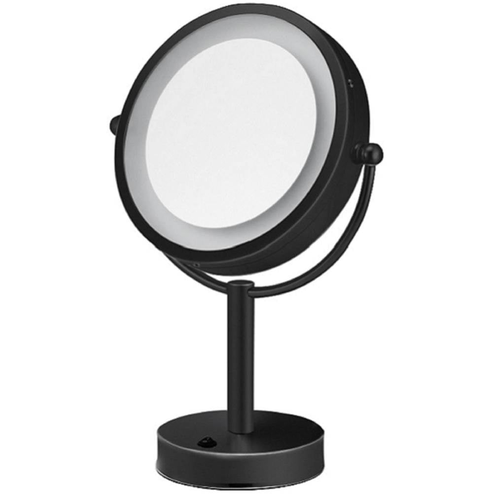 ICO Bath V9010 8.5" Double Sided Lighted Freestanding Mirror