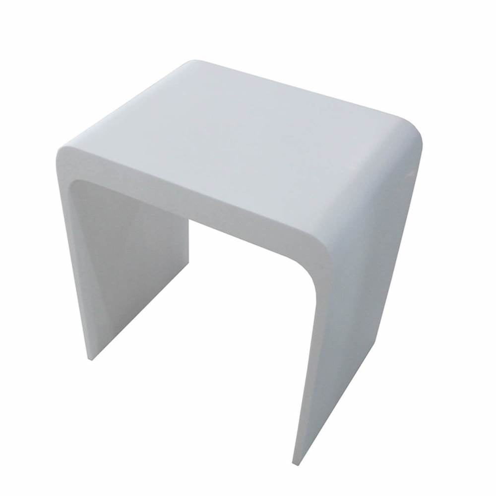ICO Bath V9711 Shower Stool – Gloss White