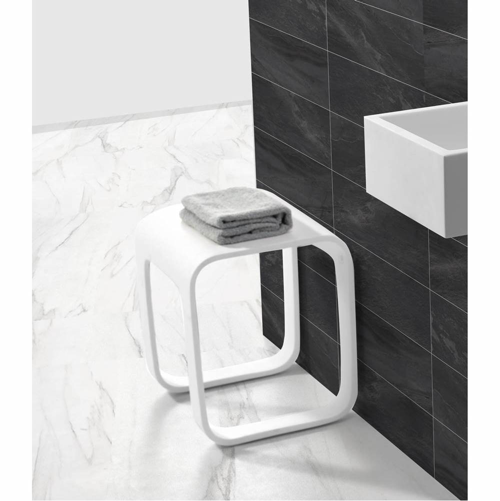 ICO Bath V9811 Shower Stool – Gloss White