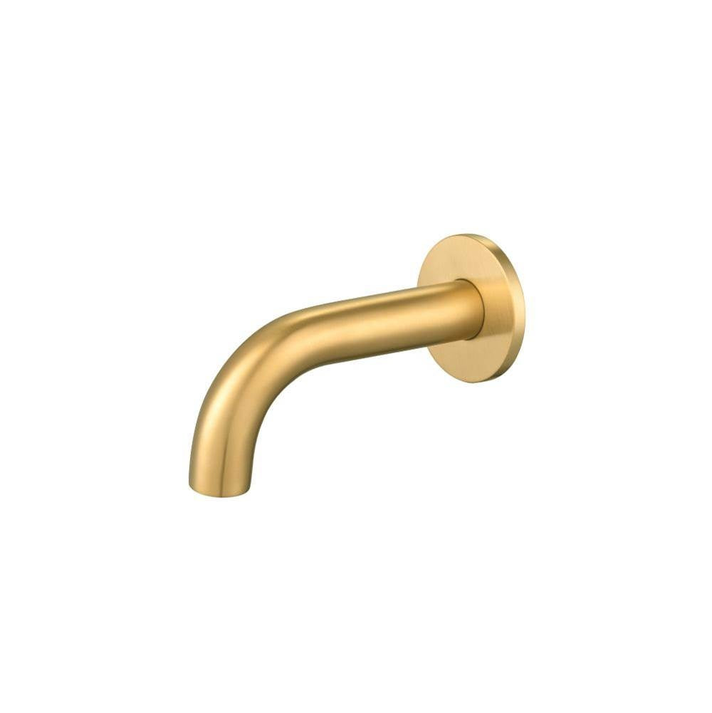 Flusso 100.2302 Wall Mount Non Diverting Short Tub Spout - Foot Washer