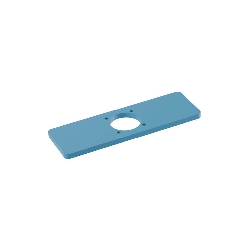 Flusso 196.1000-2333 Base Plate - 4" Centerset to Single-Hole Faucet Conversion