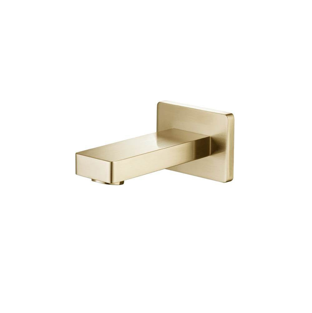 Flusso 196.2302 Wall Mount Non Diverting Short Tub Spout - Foot Washer