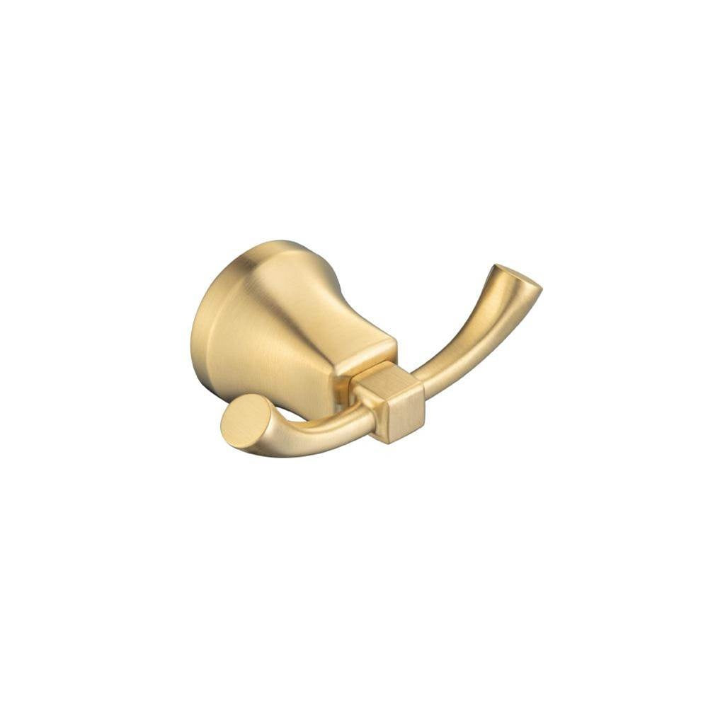 Flusso 270.1001 Brass Bathroom Towel / Robe Hook