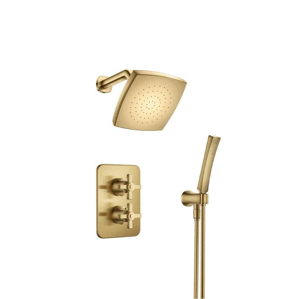 Flusso 270.7050 Single Output Shower Set With Shower Head And Arm
