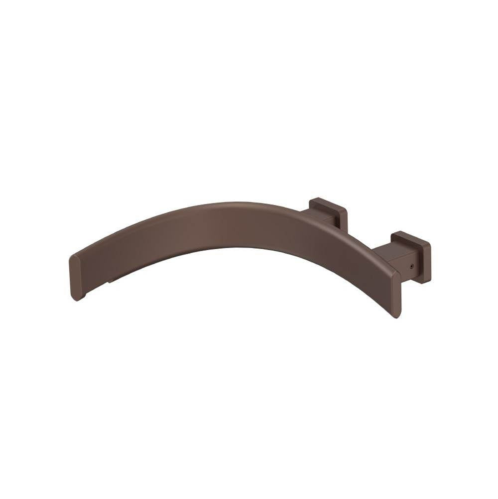 Flusso Curve CU.2300L Wall Mount Faucet Spout - Left Facing Curvature
