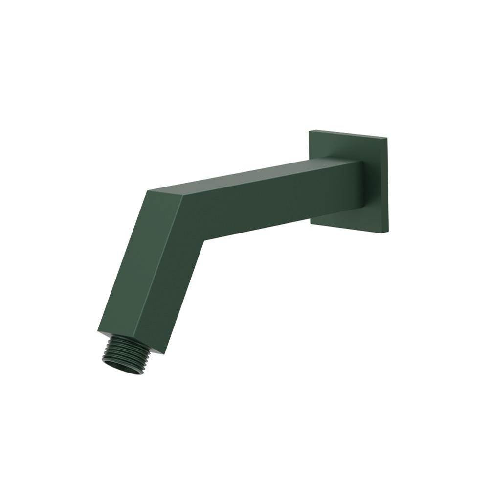 Flusso HS1020 Square Shower Arm With Flange - 7" - With Flange