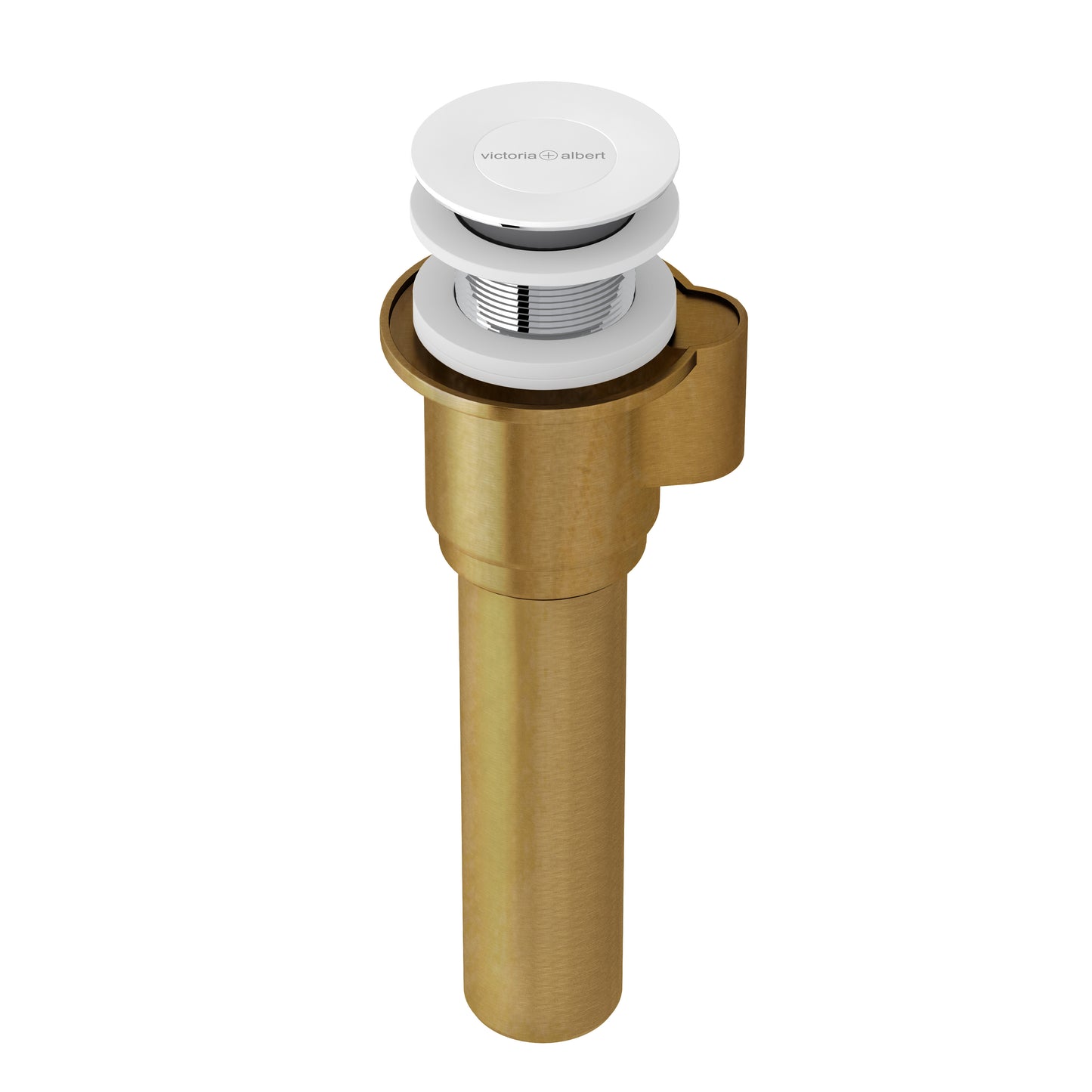 Victoria + Albert K-36E IntelliDrain Push Drain for Victoria + Albert Bathtubs Without an Overflow Hole