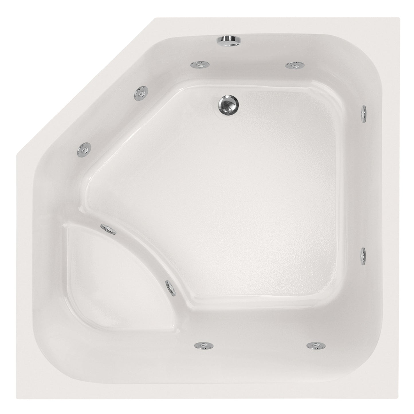 Hydro Systems KAT6969AWP Katarina 69 X 69 Acrylic Whirlpool Jet Tub System