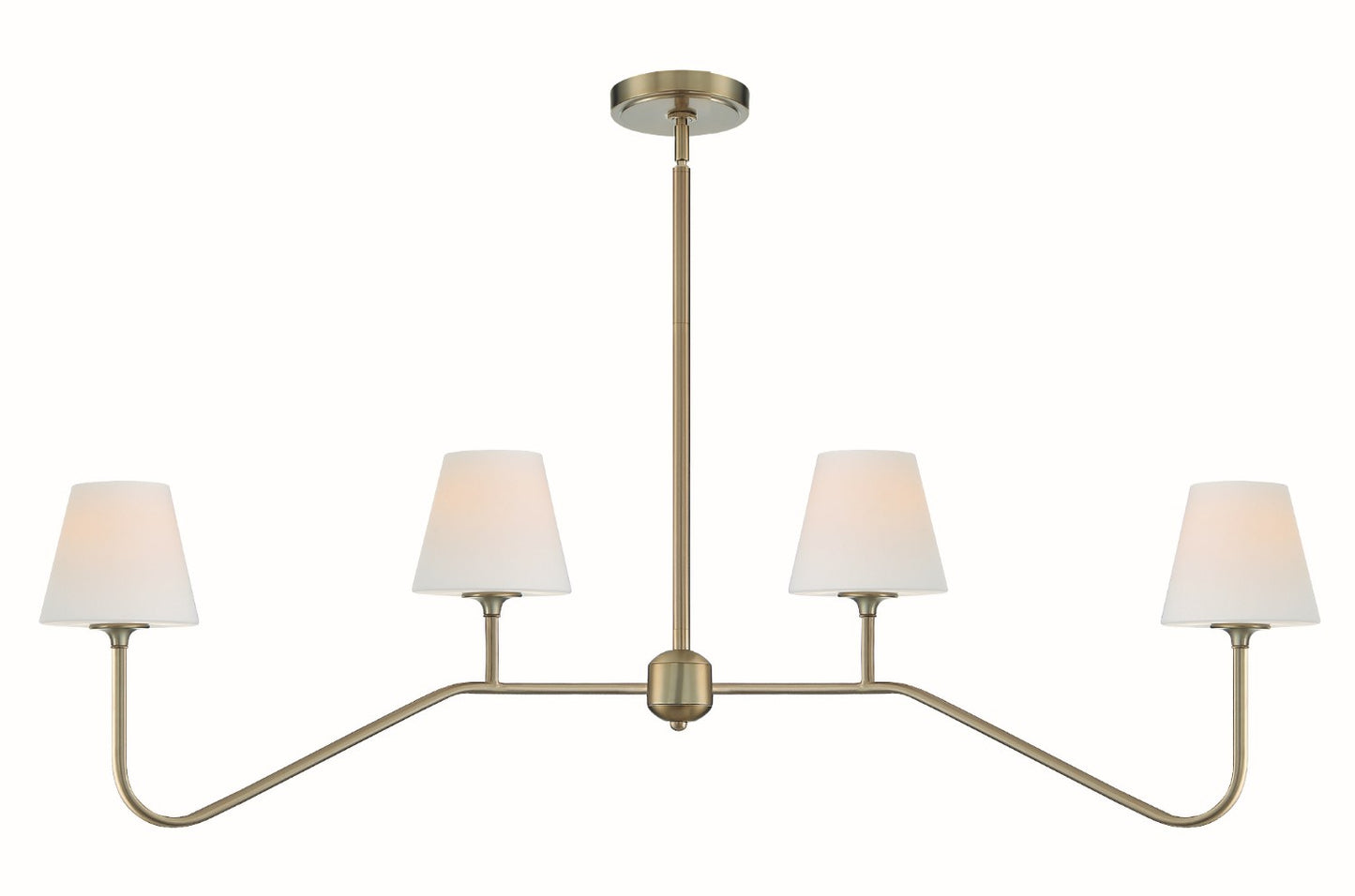 Crystorama KEE-A3004 Keenan 4 Light Chandelier