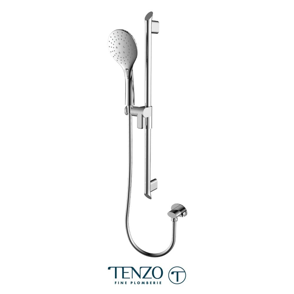 Tenzo KRD-33196-CR Sliding Bar Kit With Elbow Chrome