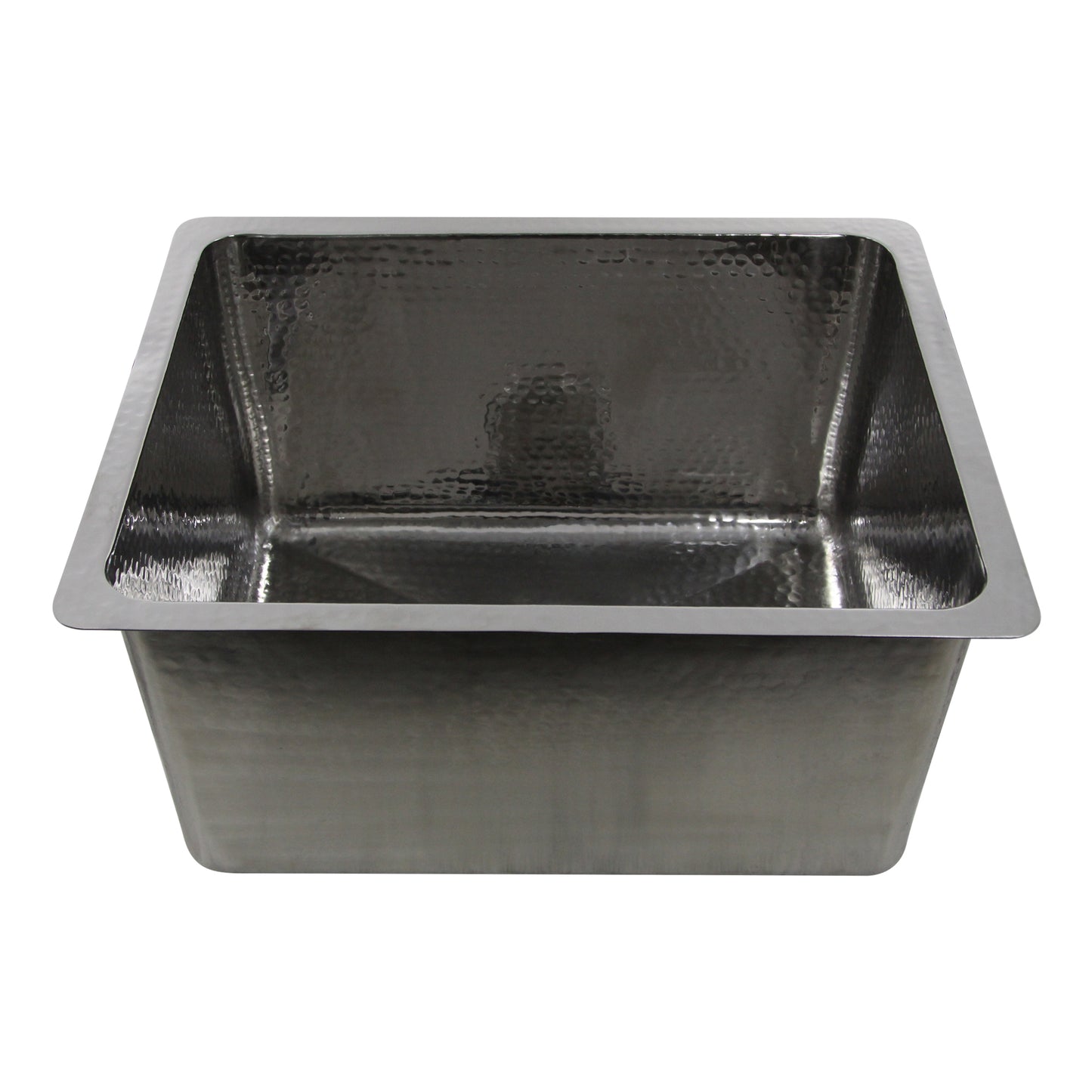 Nantucket Sinks KSSH2318-12 23 Inch Hammered Rectangle Kitchen/Laundry Sink