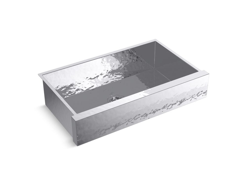 Kallista L20857-00-PDS Bacifiore Apron Front Kitchen Sink in Polished Distressed