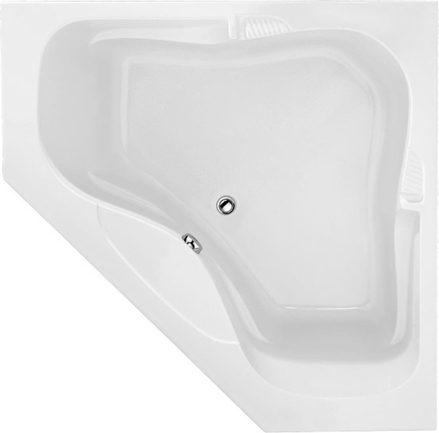 Hydro Systems LAR6060ATO Lara 60 X 60 Acrylic Soaking Tub