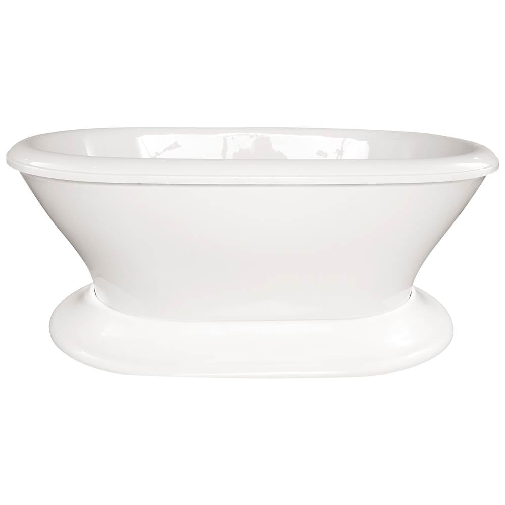 Hydro Systems LAU7040ATO Lauren 70 X 40 Freestanding Soaking Tub