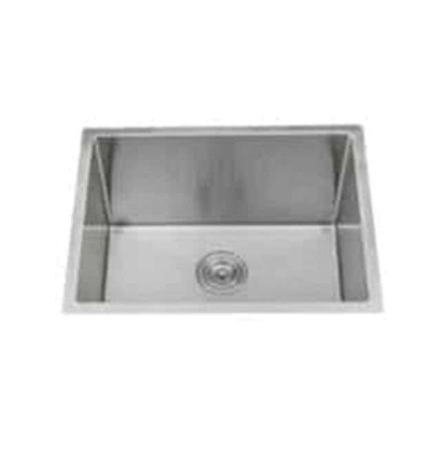 Lenova SS-LA-23 Undermount Single Bowl 23 x 18 x 12 - Brushed Satin