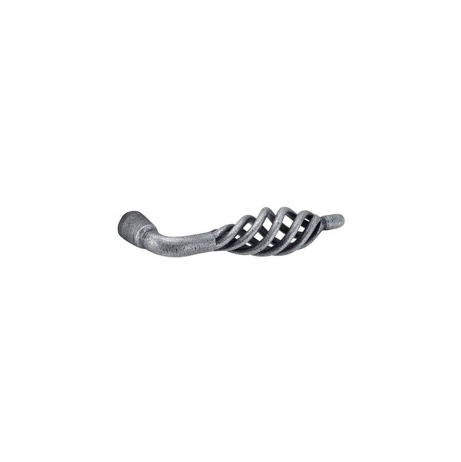Emtek 7202LLH Privacy , Wrought Steel No.2 Rosette , Lafayette Lever , LH - Parent