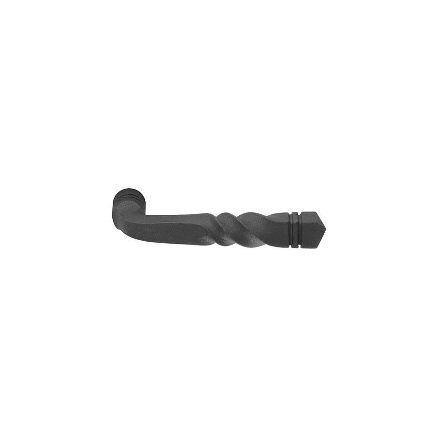 Emtek 7101SCLH Passage , Wrought Steel No.1 Rosette , San Carlos Lever , LH - Parent