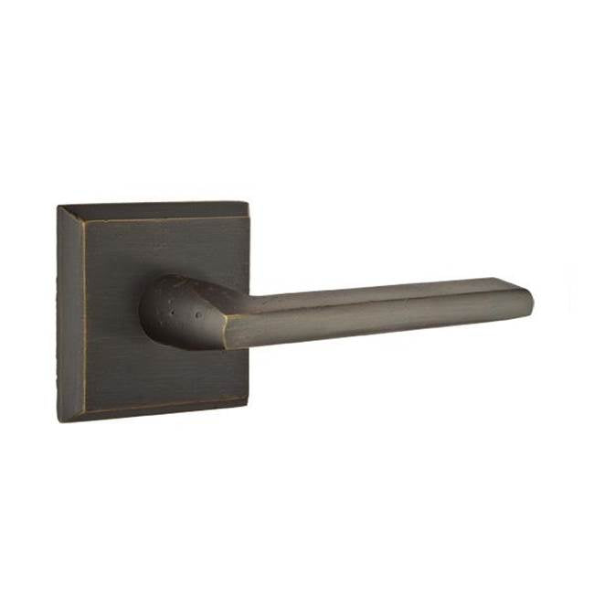 Emtek 7211LRRH Privacy , No.6 Rosette , Lariat Lever , RH - Parent